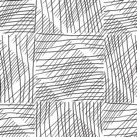 Black and white seamless pattern hand drawn texture. 5494928 Vector Art at Vecteezy