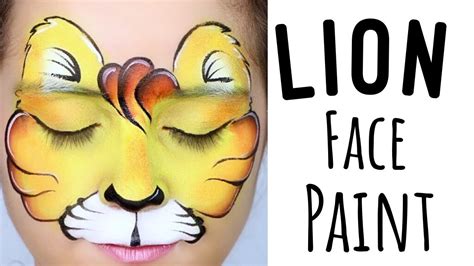 Simple Lion Face Makeup | Saubhaya Makeup