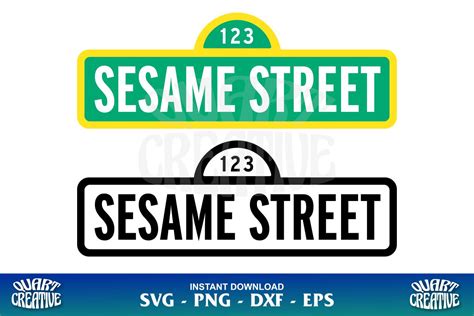 Sesame Street Logo SVG - Gravectory