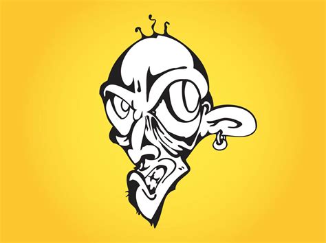 Evil Cartoon Man Vector Art & Graphics | freevector.com