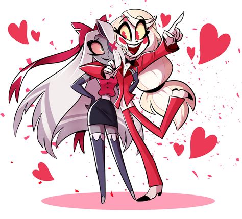 Vaggie and Charlie by @Madelezabeth. : r/HazbinHotel