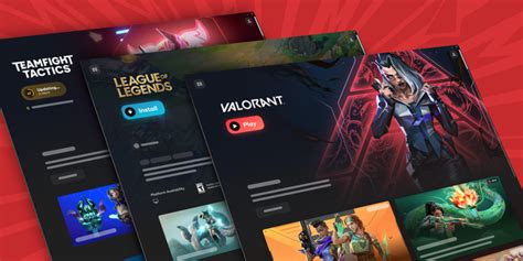 Riot Client Game Hubs | Riot Games