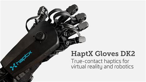 The most advanced Haptic Feedback gloves! Woow this looks promising ...