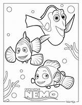Nemo Turtle Coloring Pages sketch template