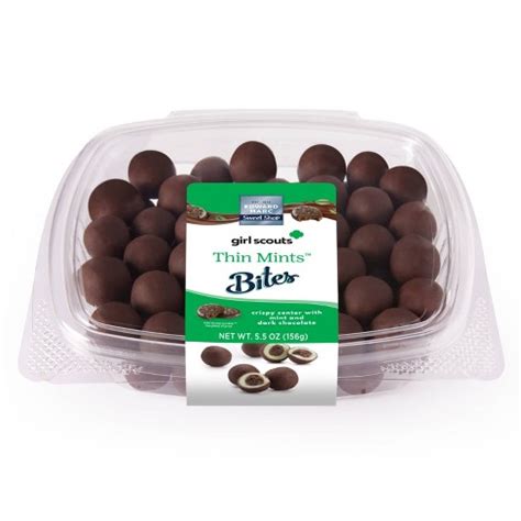 Edward Marc Girl Scout Thin Mint Bites - 5.5oz : Target