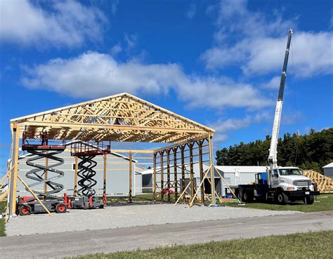 Hangar construction begins at Huronia Airport | Huronia Airport