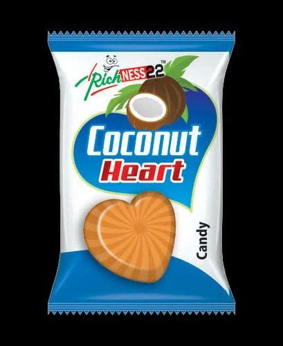 Hard Coconut Heart Shape Candy at Rs 220/pack in Indore | ID: 11106450988