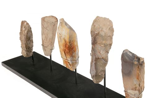 Collection of Neolithic Flint Stone Tools - Inventory - Lost City Arts