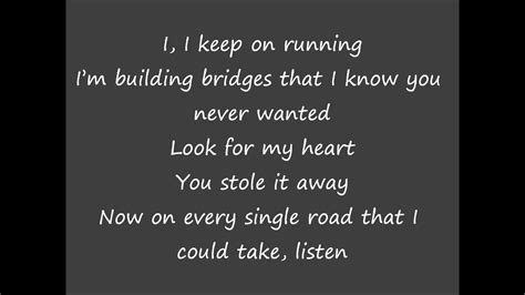 OneRepublic -Burning Bridges Lyrics - YouTube