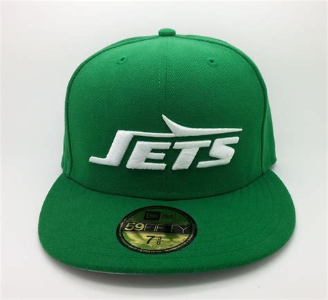 NEW YORK JETS NFL NEW ERA 59 FIFTY LOGO FITTED GREEN HAT/CAP (SIZE 7 3/8) -- NEW #NEWERA59FIFTY ...