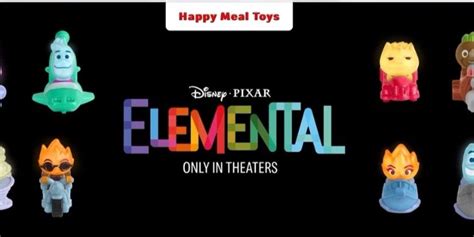 Elemental Disney Mcdo Happy Meal, Hobbies & Toys, Memorabilia ...