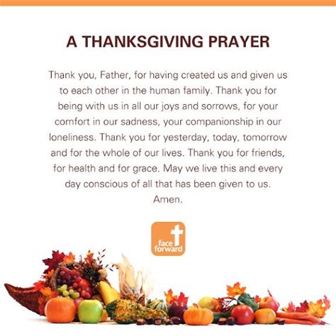 Prayer For Thanksgiving Day Dinner - nationaldayprayer