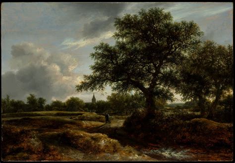 Jacob van Ruisdael - Landscape with a Village in the Distance MET ...