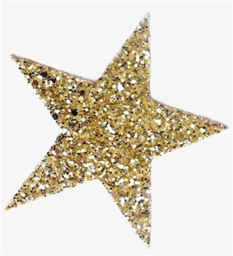 #gold Sparkly Star #freetoedit - Gold Sparkle Star Png - Free ...