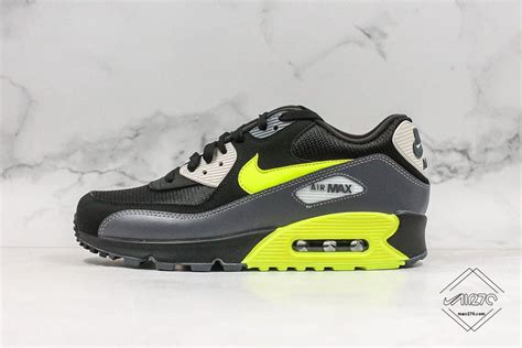 Air Max 90 Essential 'Volt' Dark Grey Black