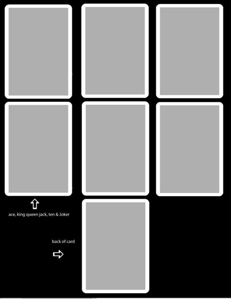 playing card template -:free:- by thevodkaboy on DeviantArt