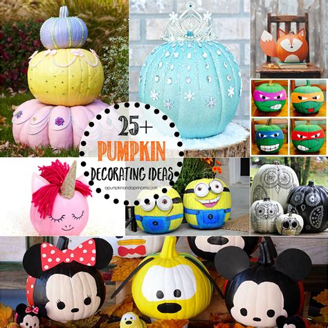 25+ Creative Pumpkin Decorating Ideas