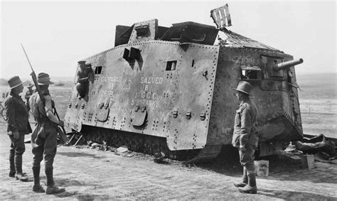 Sturmpanzerwagen A7V Tankı - Bilimsel Dünya