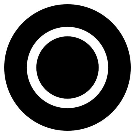 Black and White Circle Logo - LogoDix