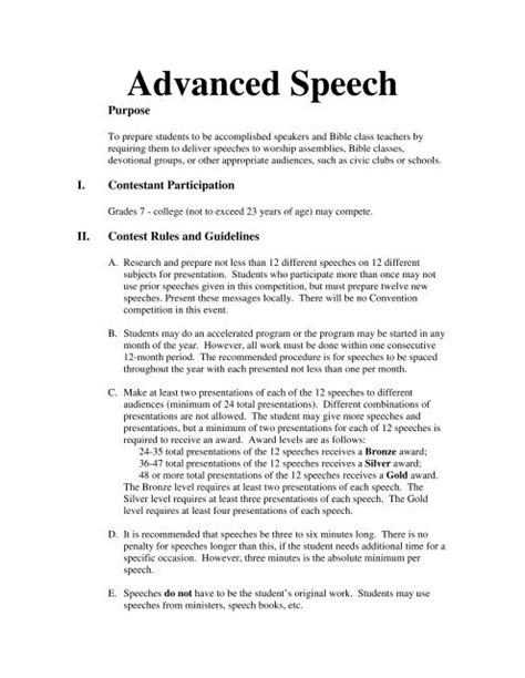 Advanced Speech - Lads to Leaders