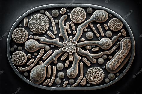 Premium Photo | Probiotics Bacteria Biology Science Microscopic medicine Digestion stomach ...