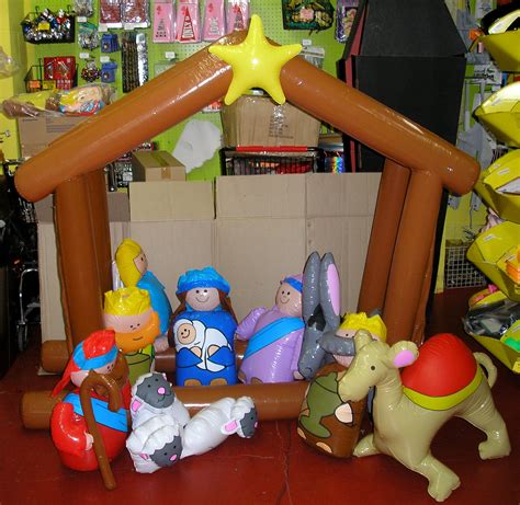 Inflatable Nativity Scene : Archie McPhee Seattle Store | Toys, Gifts and the Rubber Chicken Museum