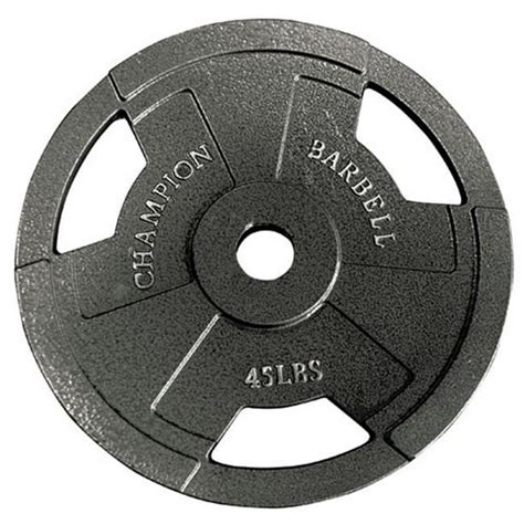 45 lbs Olympic Grip Plate - Walmart.com - Walmart.com