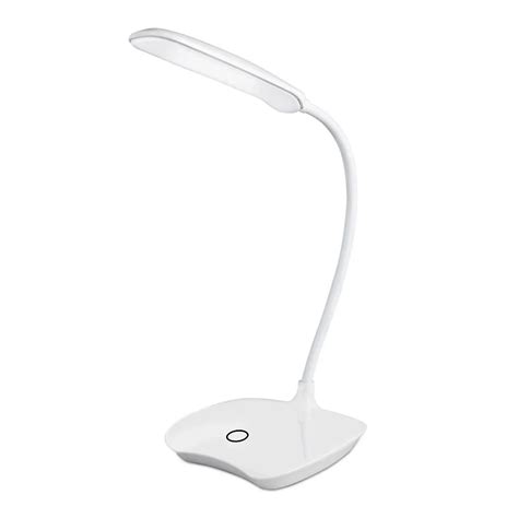 Rechargeable LED Table Lamp 3 Levels Dimming Desk Lamp Rotation Bedside Desk Lights Touch ...