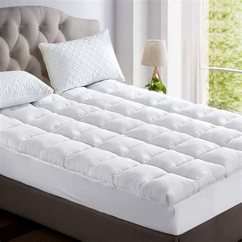 Giselle Bamboo Fibre Pillowtop Mattress Topper - Queen | Buy Queen Mattress Toppers - 9350062076347