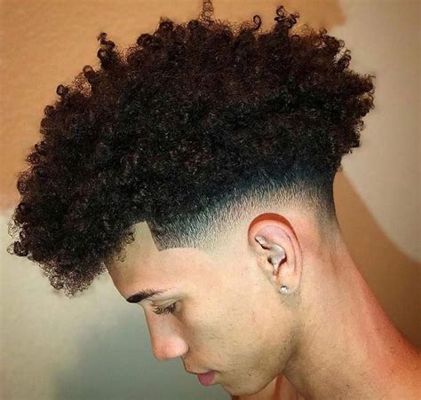 30+ Fade Haircut Curly Hair Black | FASHIONBLOG