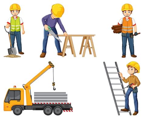 Construction Worker Clip Art Images - Free Download on Freepik