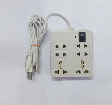 6 Electric Extension Board at Rs 58/piece in New Delhi | ID: 27109497430