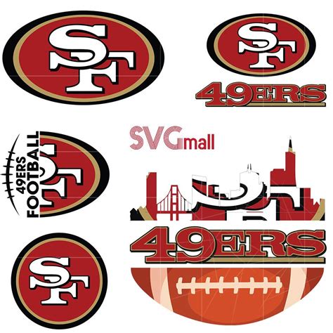 49ERS SVG 49ERS Layered Svg Vector Cut File Digital Art & Collectibles etna.com.pe