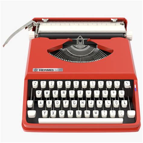 3D model Hermes Baby Typewriter | CGTrader