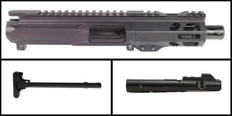 Davidson Defense 'Magnum' 4.5" AR-15 9mm Nitride Pistol Complete Upper ...