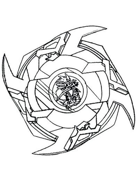 Beyblade Burst Coloring Pages Printable – Thekidsworksheet