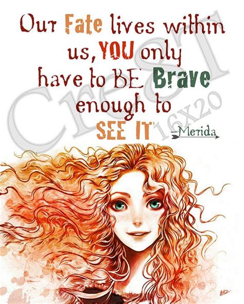 Disney Brave Movie Quote Print | Etsy | Brave movie quotes, Disney quotes, Movie quote prints