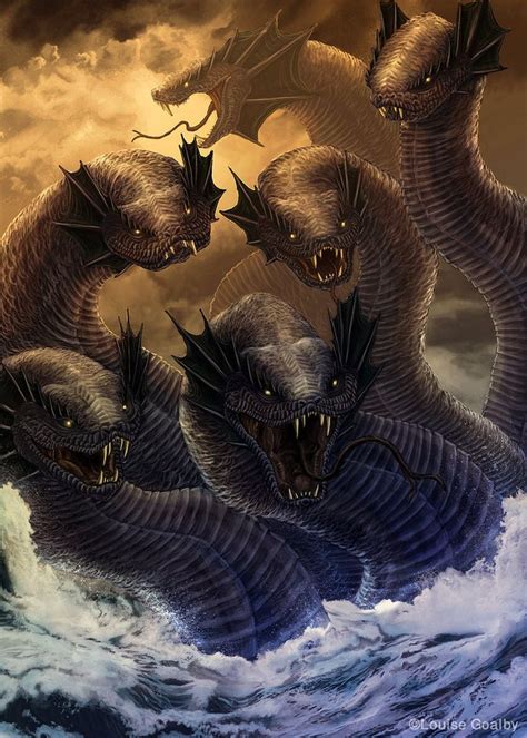 Hydra by FleetingEmber on deviantART | Mythical creatures, Greek myths ...