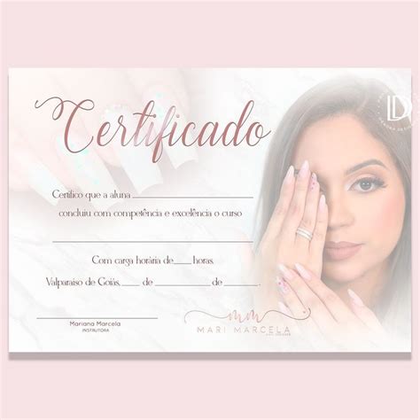 Certificado rosa profissional com foto | Bride entry, Instagram, Photo ...