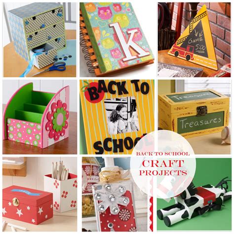 back to school craft project ideas #DIY #Crafts #plaidcrafts | Craft Ideas | Pinterest | Project ...