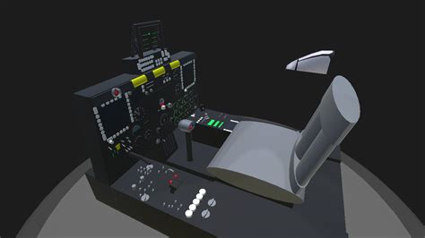 SimplePlanes | A-10 cockpit