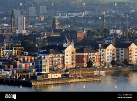 Port of Greenock, Inverclyde, Scotland, United Kingdom Stock Photo - Alamy