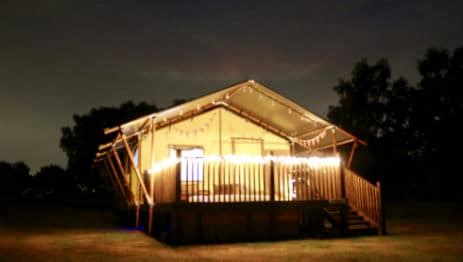 Glamping Lincolnshire with Hot Tub Bainland Lodge Park