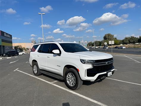 Rent a Chevrolet Tahoe (White), 2023 ID-05168, in Dubai - Renty.ae