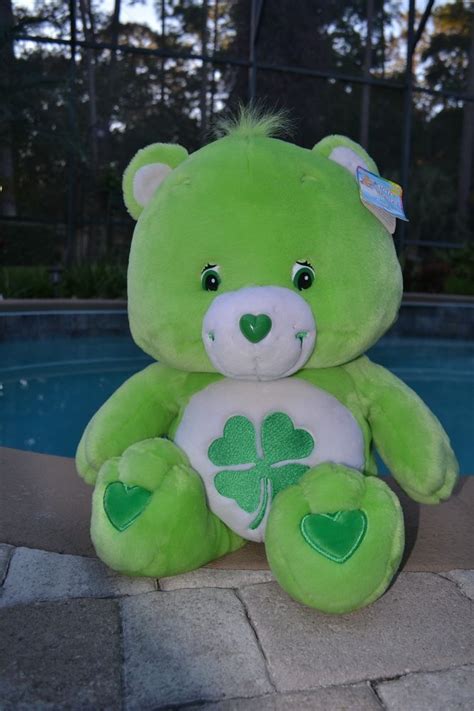 Rare Good Luck Plush Care Bear Clover Huge Giant Large Jumbo 27 VGC ...