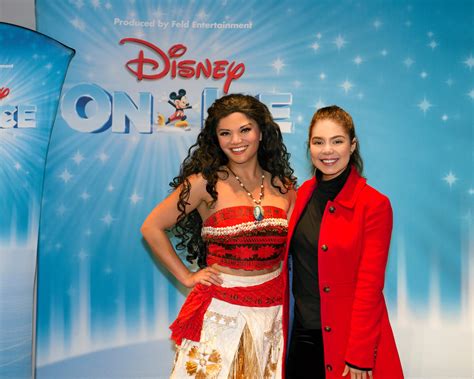 Disney On Ice - Auli'i Cravalho, voice of Moana, knows the...