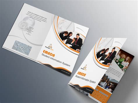 Free Bi Fold Brochure Psd On Behance With Single Page Brochure ...