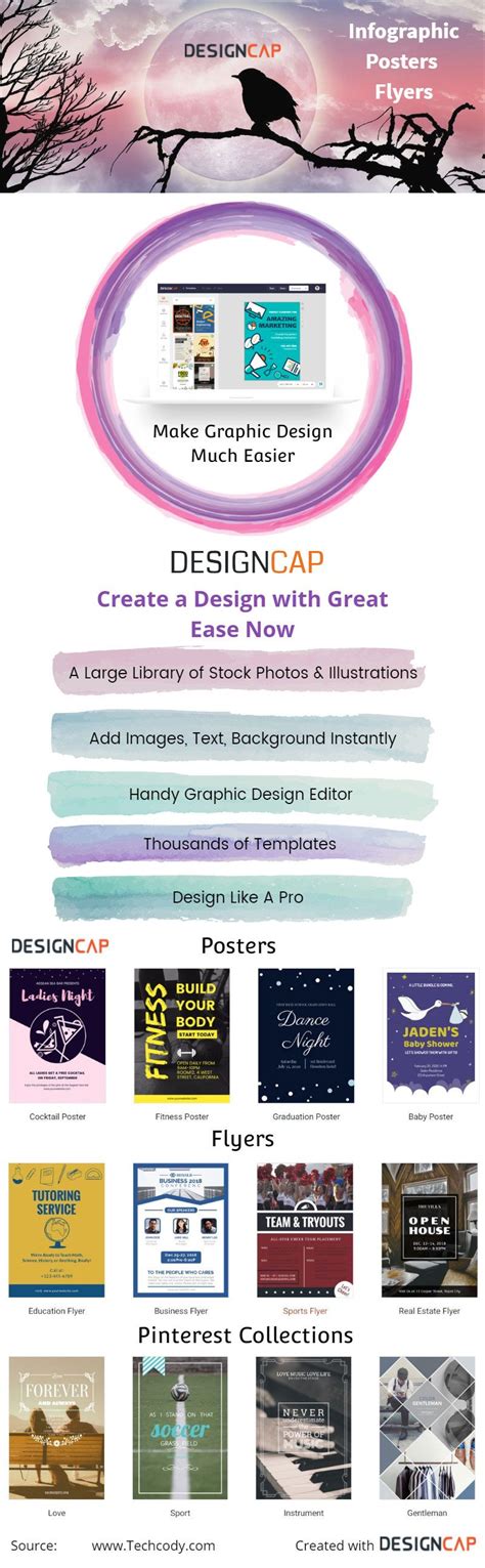 Best online Flyer maker & Poster maker free | Design Cap | Techcody