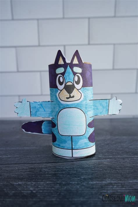 Bluey Toilet Paper Roll Craft - ConservaMom