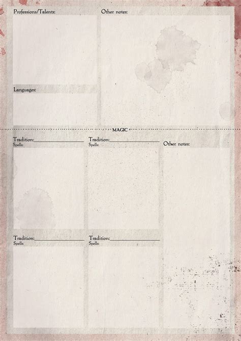 Shadow Of The Demon Lord Form Fillable Charactersheets - Printable ...